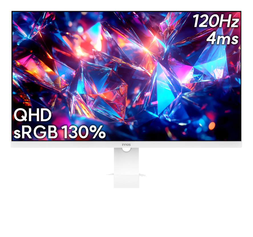 이노스 27QNA120M QHD IPS USB-C 멀티스탠드 68~69cm(27인치)